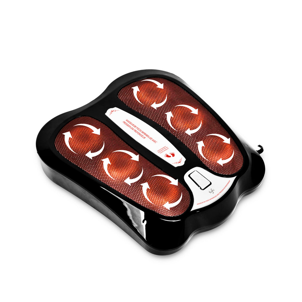 YOGHI Masseur de pieds multi-usage Noir
