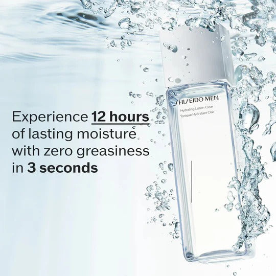SHISEIDO Men Lotion Hydratante Claire (Technologie Aquainpool) 150ml