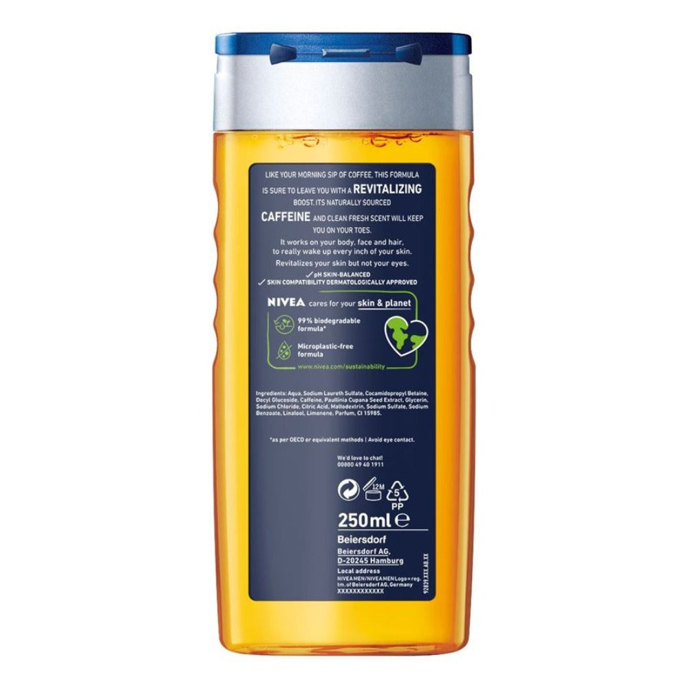 NIVEA Men Gel Douche Boost 3-en-1 - 250ml