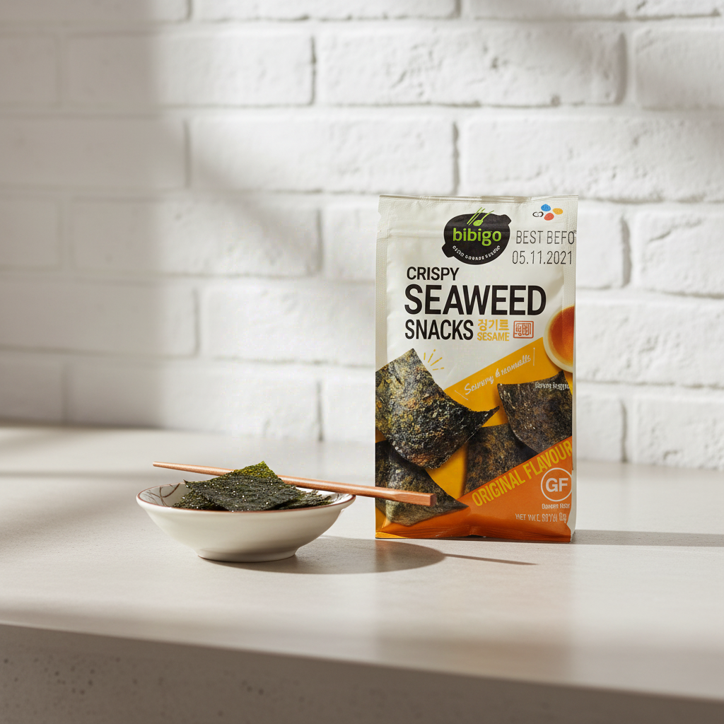 bibigo Snack d'algues croustillantes Saveur originale