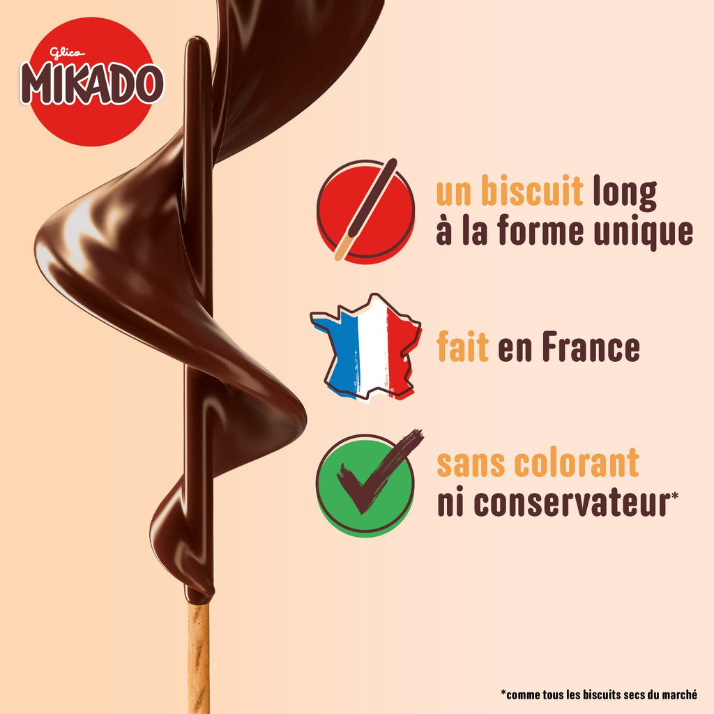 MIKADO Chocolat Blanc 70g
