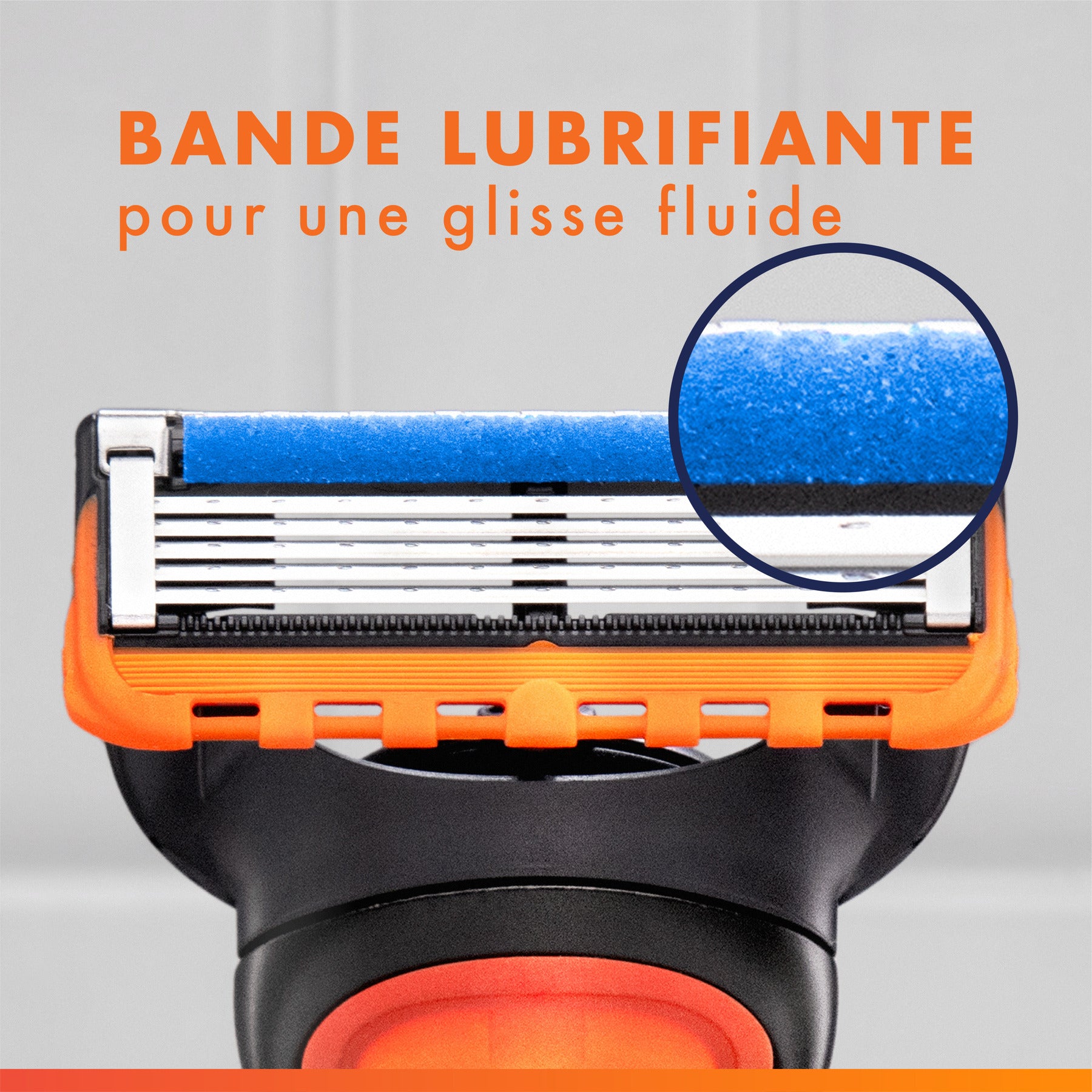Gillette Lames de Rasoir Homme Fusion 5, Pack de 6 | Recharges Longue Durée en Acier Inoxydable, Bande Lubrifiante, Micro-Lamelles, 1 Rechange Jusqu’à 20 Rasages