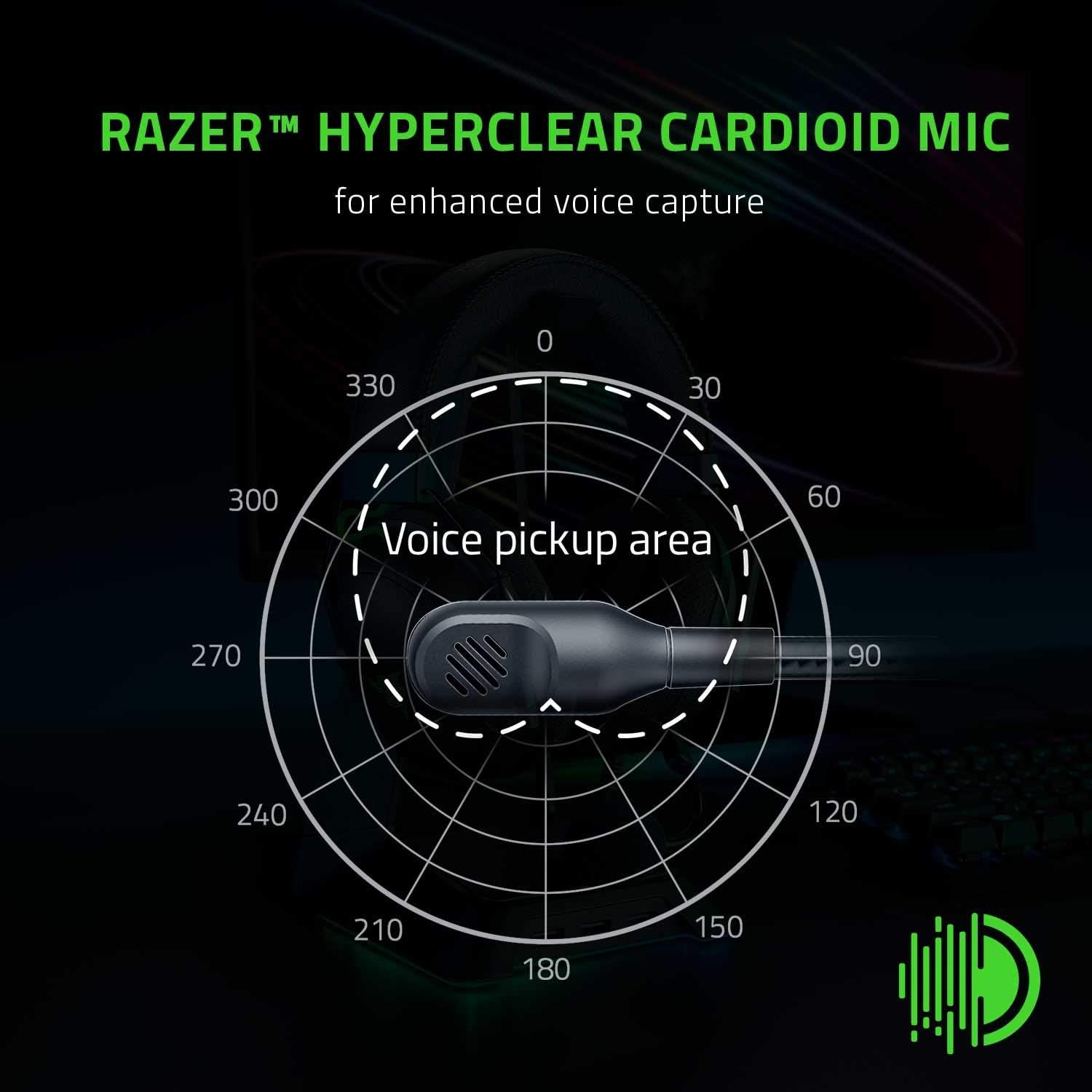 Razer BlackShark V2 X Casque Gaming filaire - License Xbox - Noir