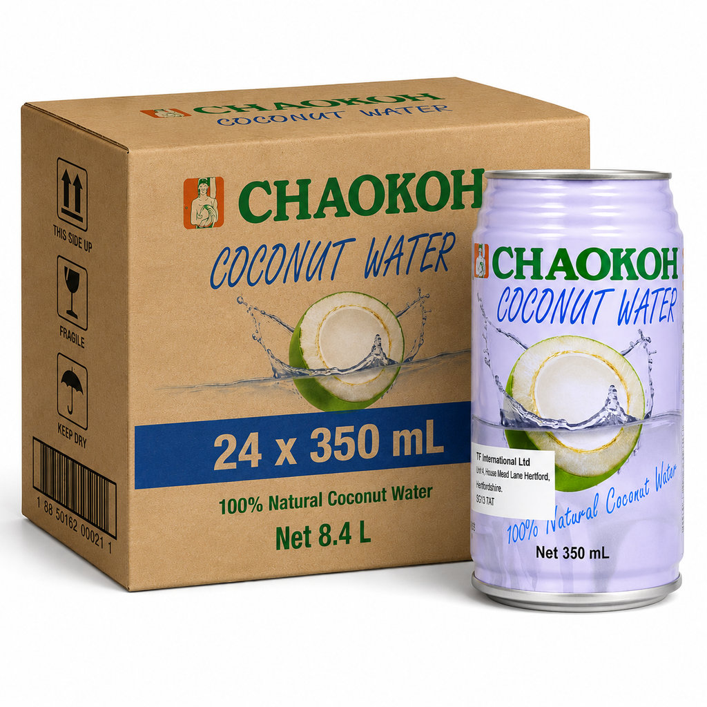 CHAOKOH Eau de coco 24 x 350 ml