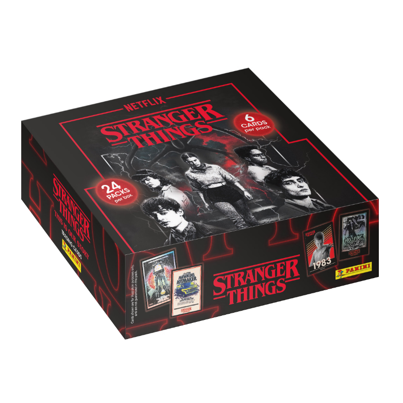 PANINI STRANGER THINGS TRADING CARDS Boite de 24 pochettes