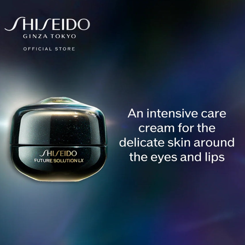 SHISEIDO Future Solution LX Crème Régénérante Contour des Yeux et des Lèvres, 17 ml