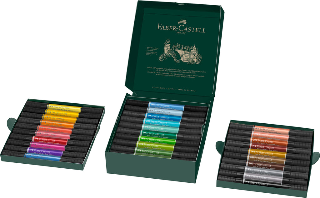 Faber-Castell Pitt Artist Pen Lot de 30 marqueurs double pointe