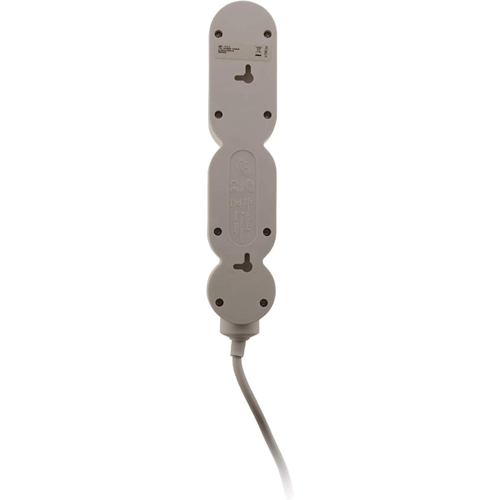 Bloc Home 4 prises 16A 2P+T + parafoudre - Blanc - Zenitech