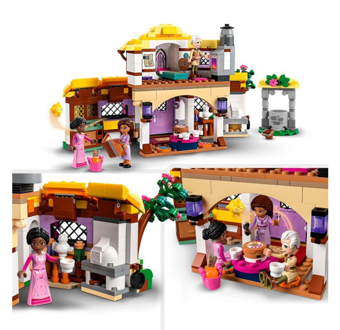 LEGO 43231 Disney Wish La chaumière d'Asha