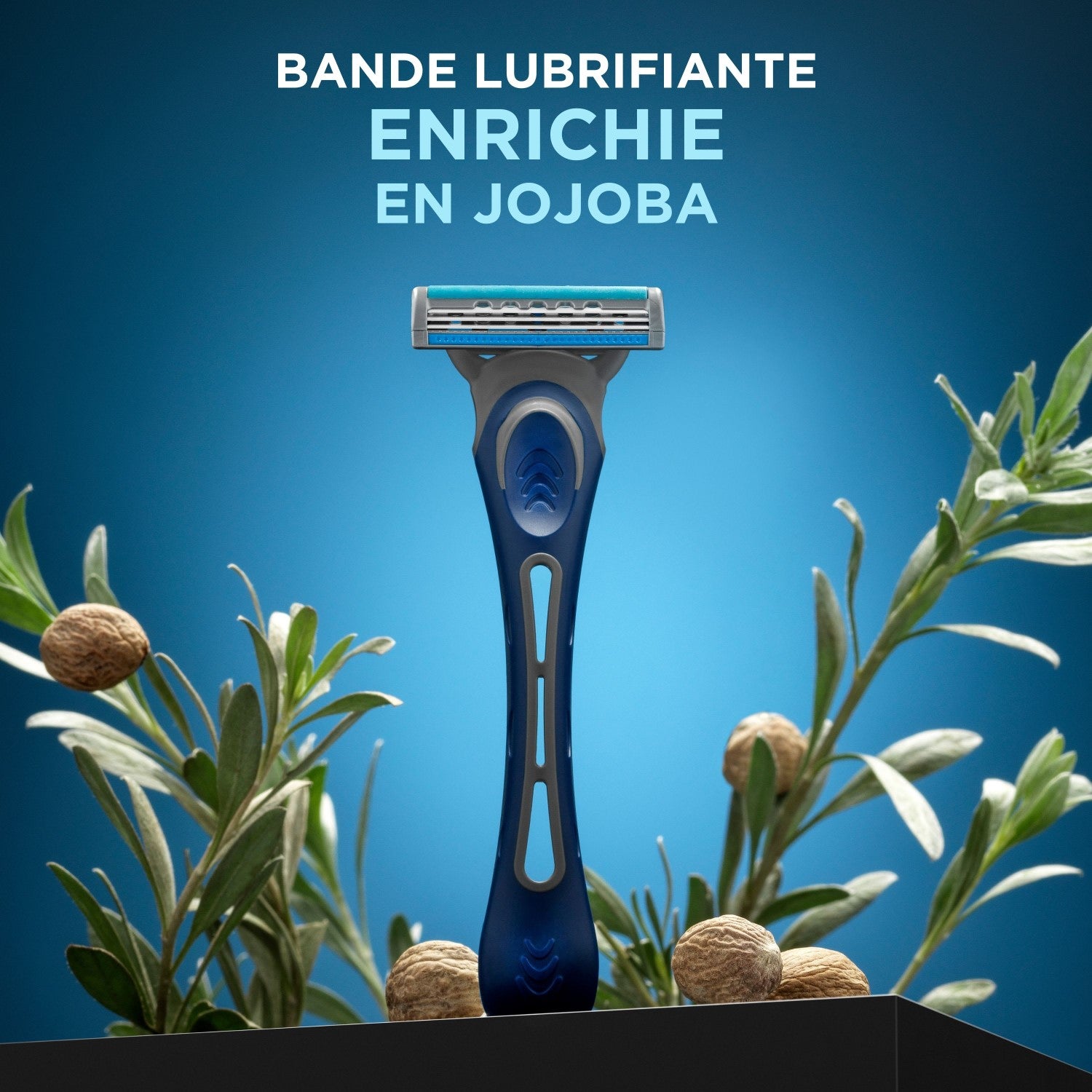 Wilkinson Sword Essential 3 - Rasoirs Jetables pour Homme - x8