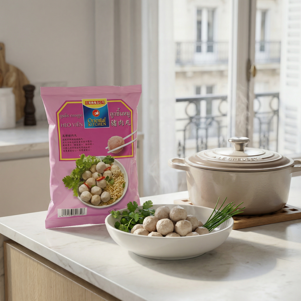 ORIENTAL KITCHEN Boulettes de viande de porc - 500 g