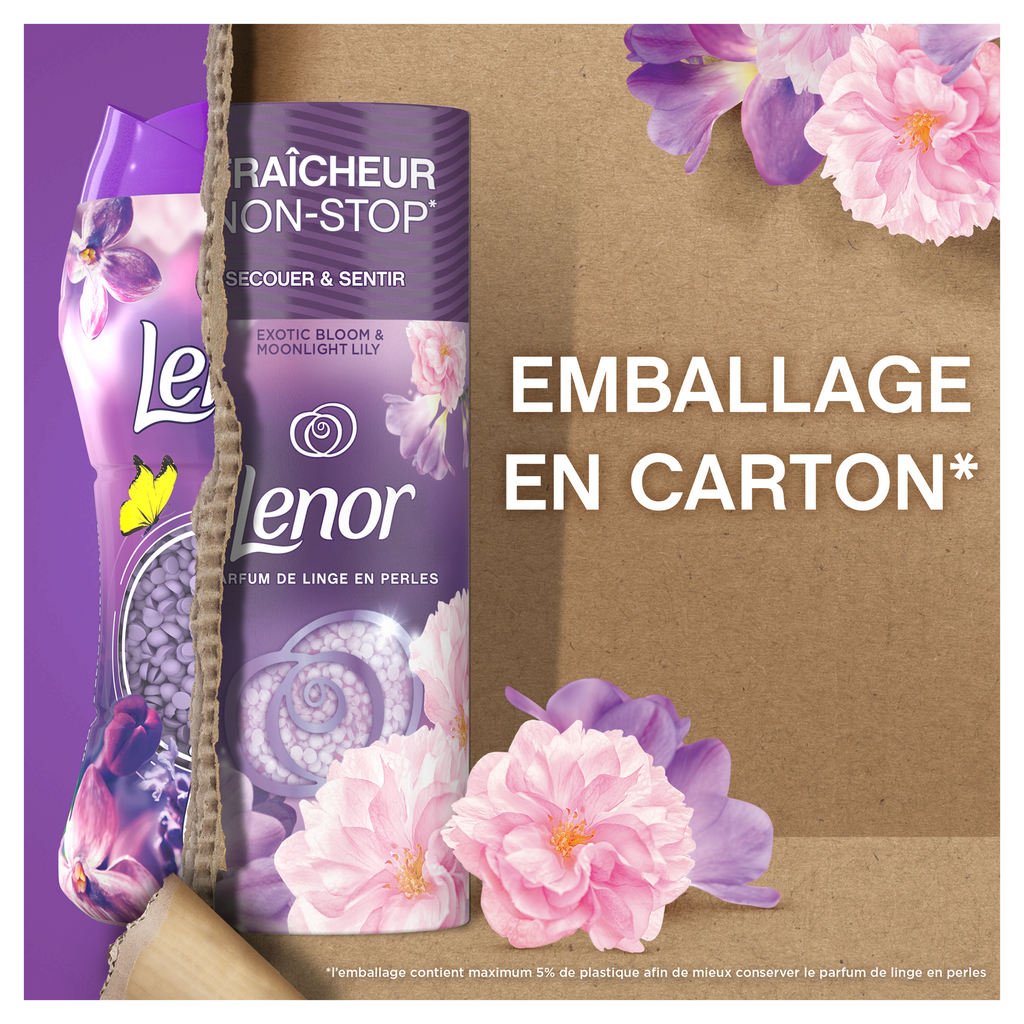 LENOR Feuilles de séchage pour laine Bouquet Floral 11 feuilles 140 g