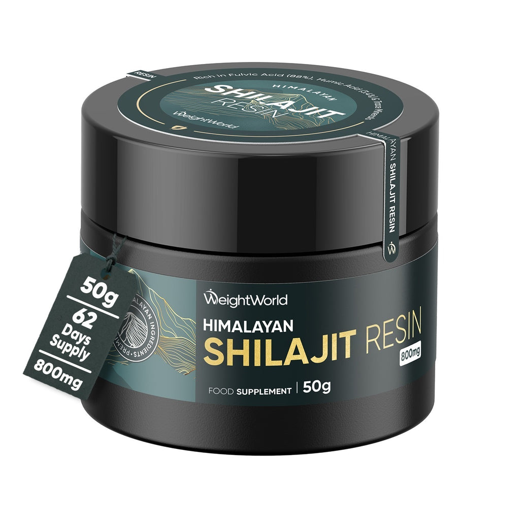 WeightWorld Résine de Shilajit Pure 50 g – 88 % d'Acide Fulvique