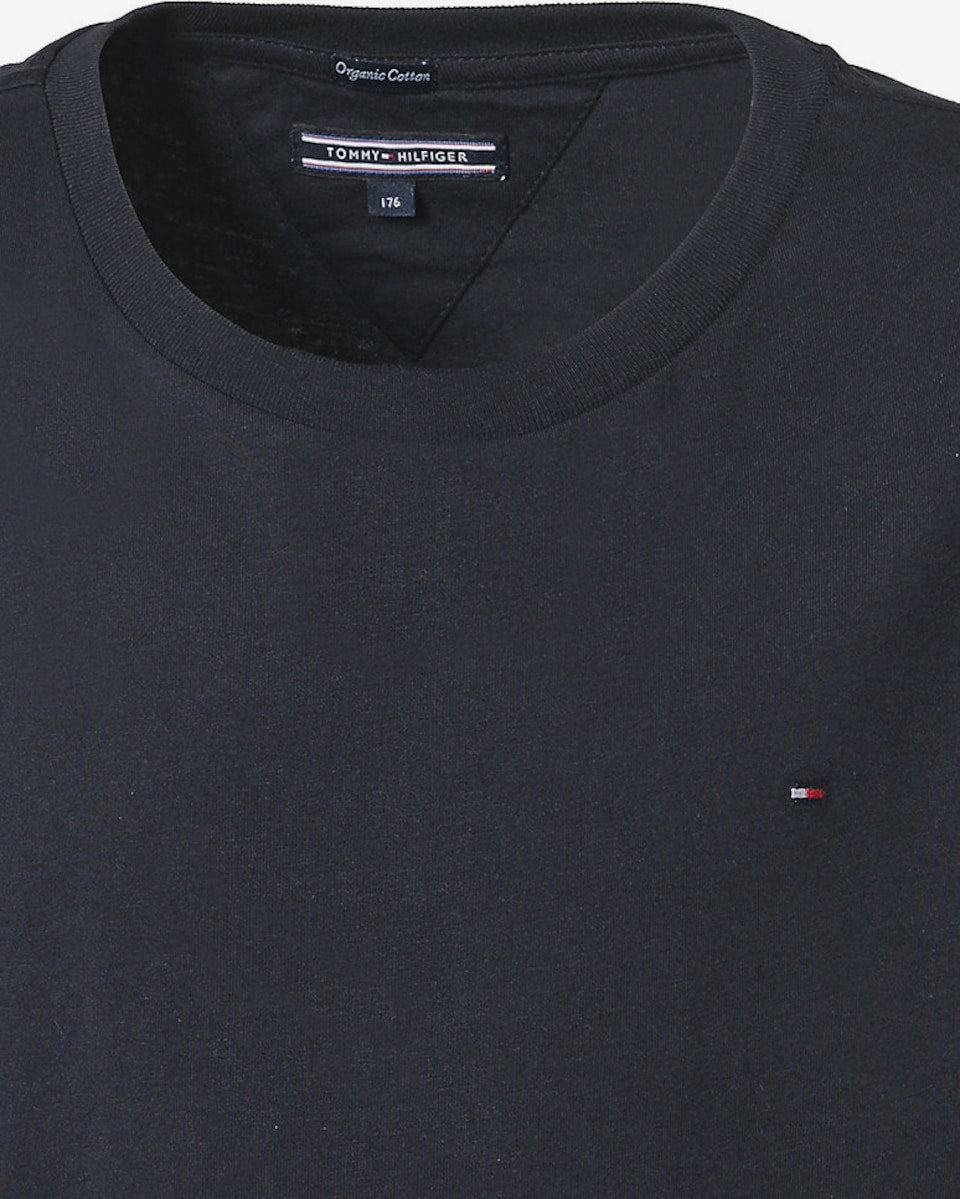 Tommy Hilfiger T-shirt basique manches longues bleu marine 5