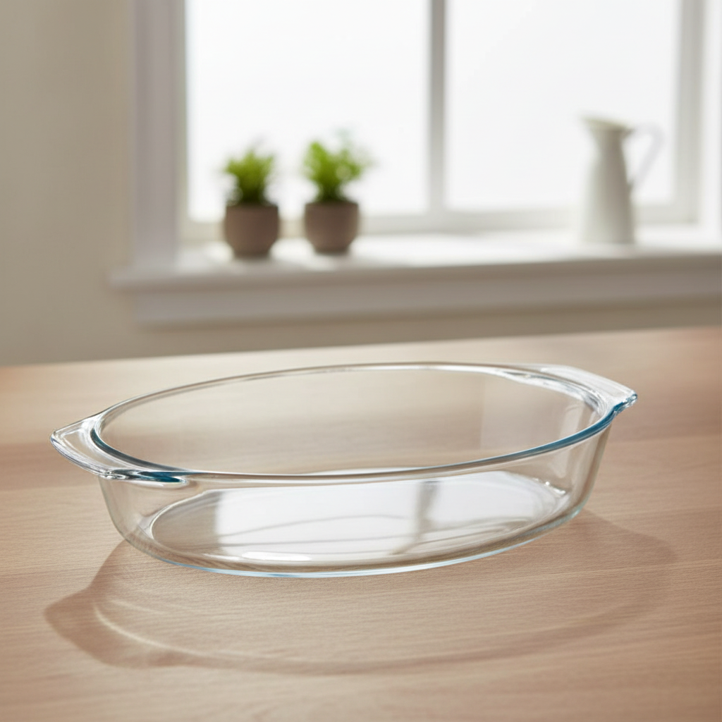 Pyrex Plat à four ovale 39 x 27 cm