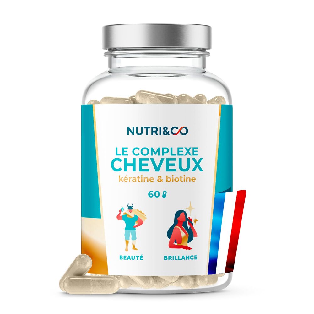 Nutri&Co Complexe Cheveux - 60 gélules