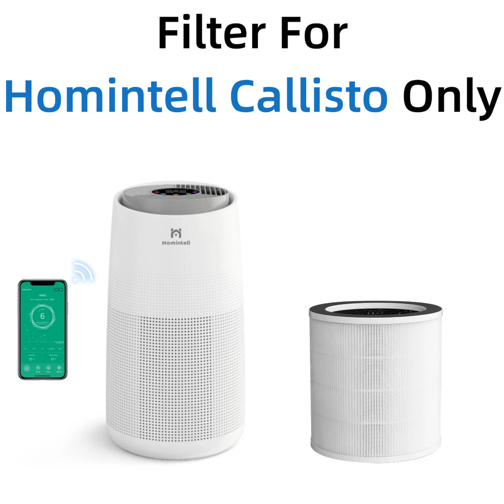 Homintell Accessoires pour purificateur d’air - Filtre HEPA Callisto