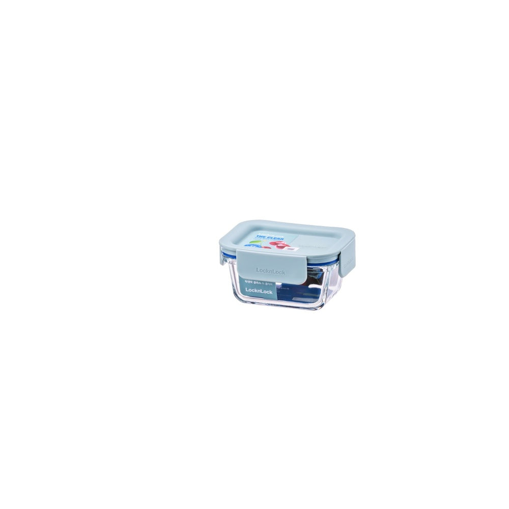 Ovenglass The Clear rectangulaire 380 ml (couvercle menthe)