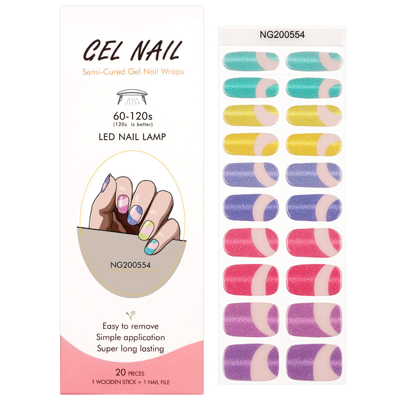MeoMagic 14-259 Autocollants gels pour ongles - 20 pièces