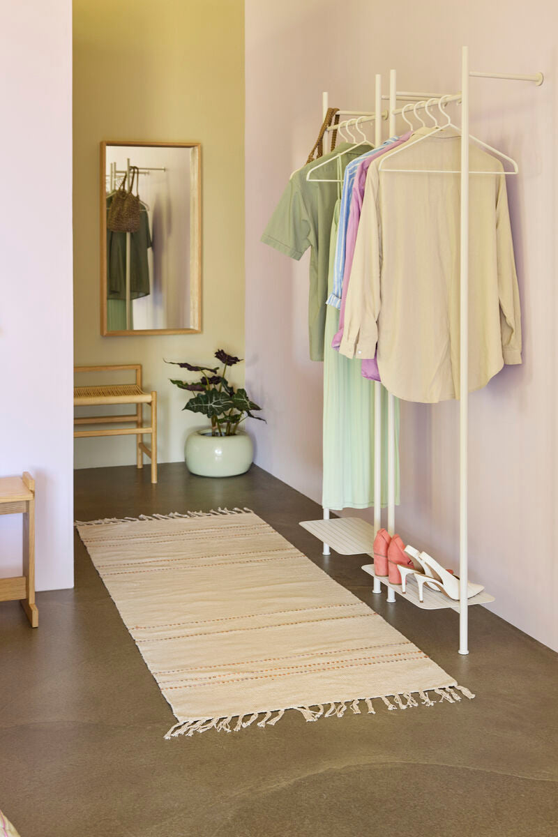 Hübsch Alba Tapis de couloir Sable
