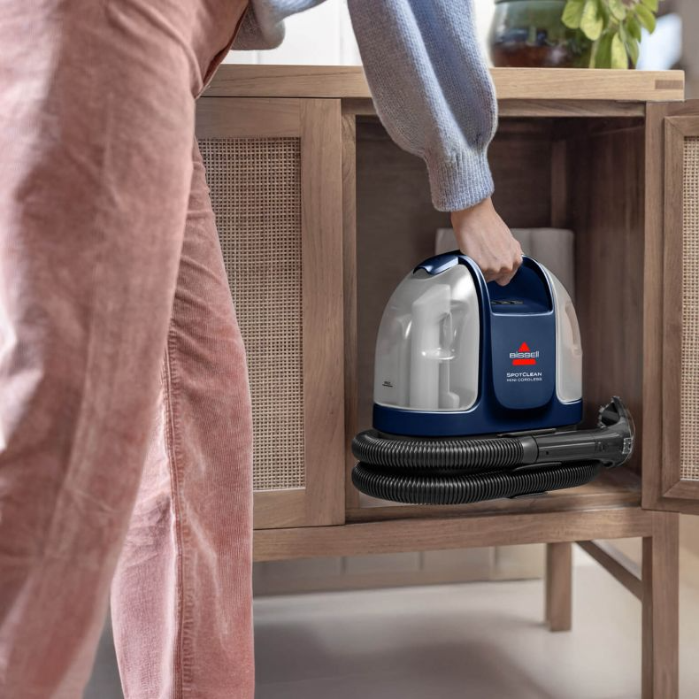 BISSELL Aspirateur Laveur Tissus SpotClean® Mini Bleu
