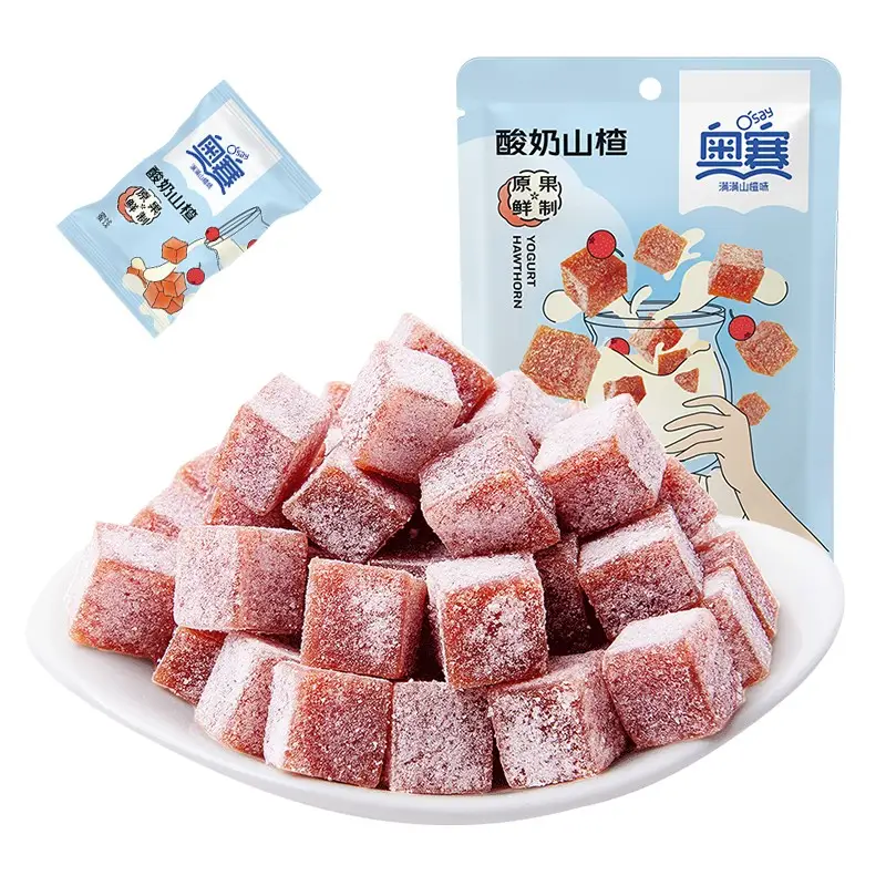 O'Say Snacks au yaourt et à l'aubépine - 82 g