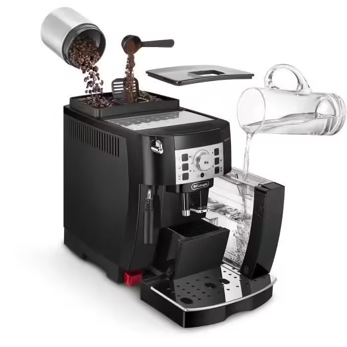 DE‘LONGHI Magnifica S, Machine à expresso automatique avec broyeur, ECAM22.140.B, Noir