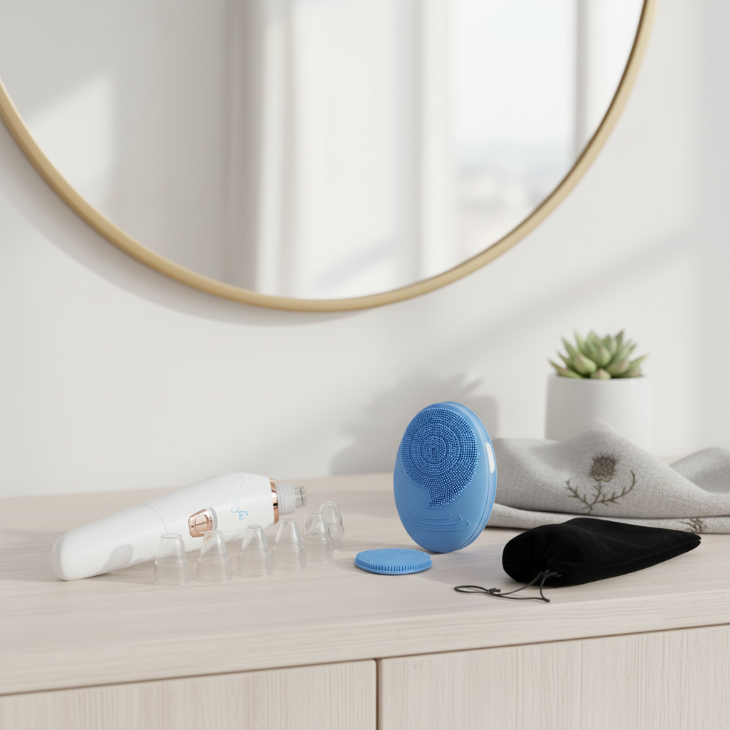 Yoghi EPN P150 Extracteur de points noirs et brosse nettoyante pour visage