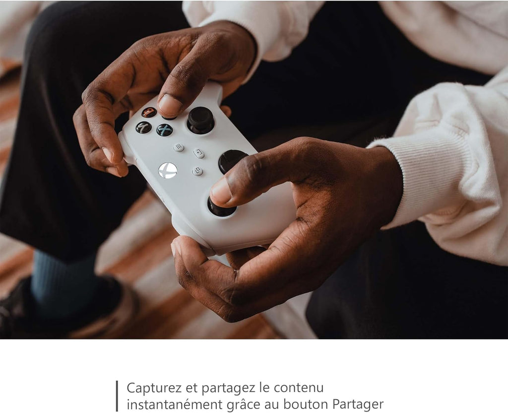 Xbox Manette sans fil pour Xbox Series et PC - Robot White