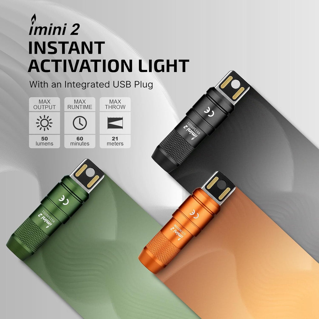 Olight imini 2 Mini lampe de poche rechargeable