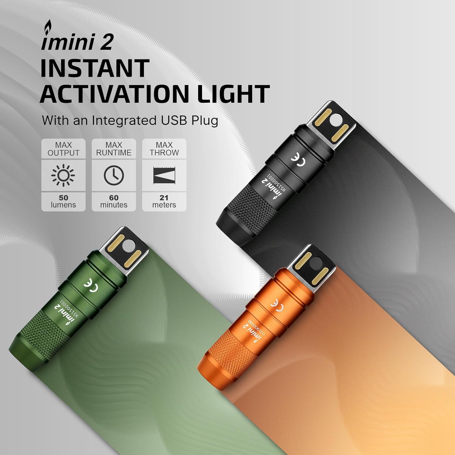 Olight imini 2 Mini lampe de poche rechargeable