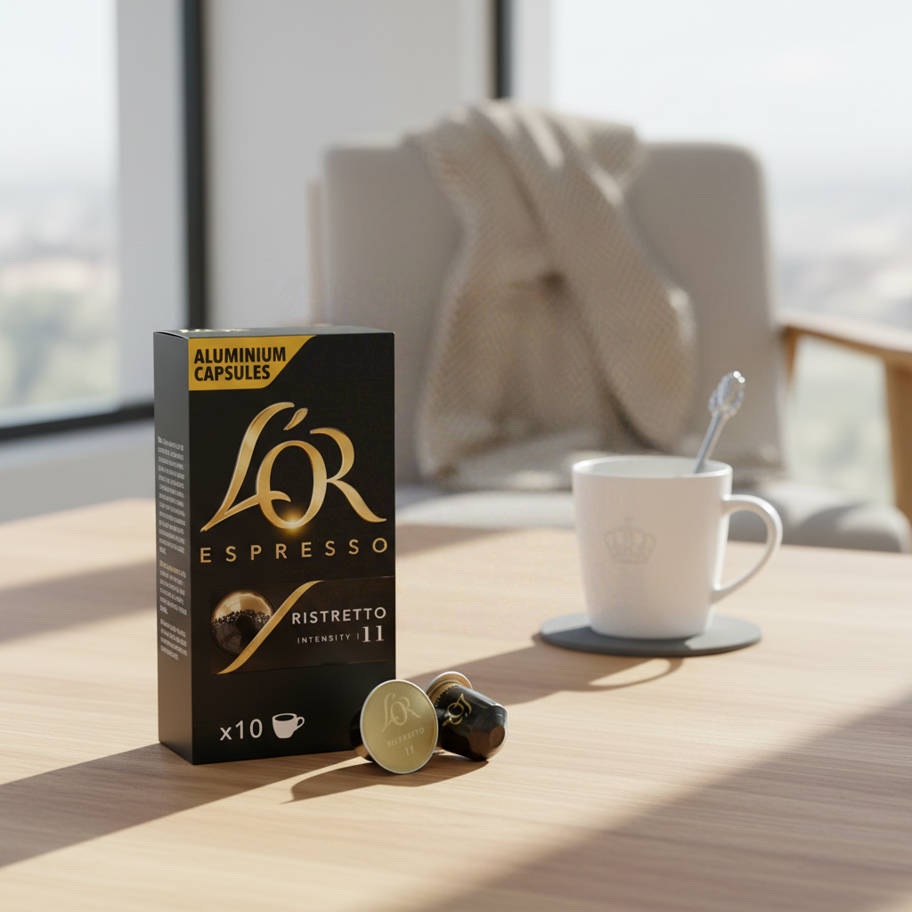 L'OR Capsules Espresso Ristretto compatible Nespresso - 10 capsules