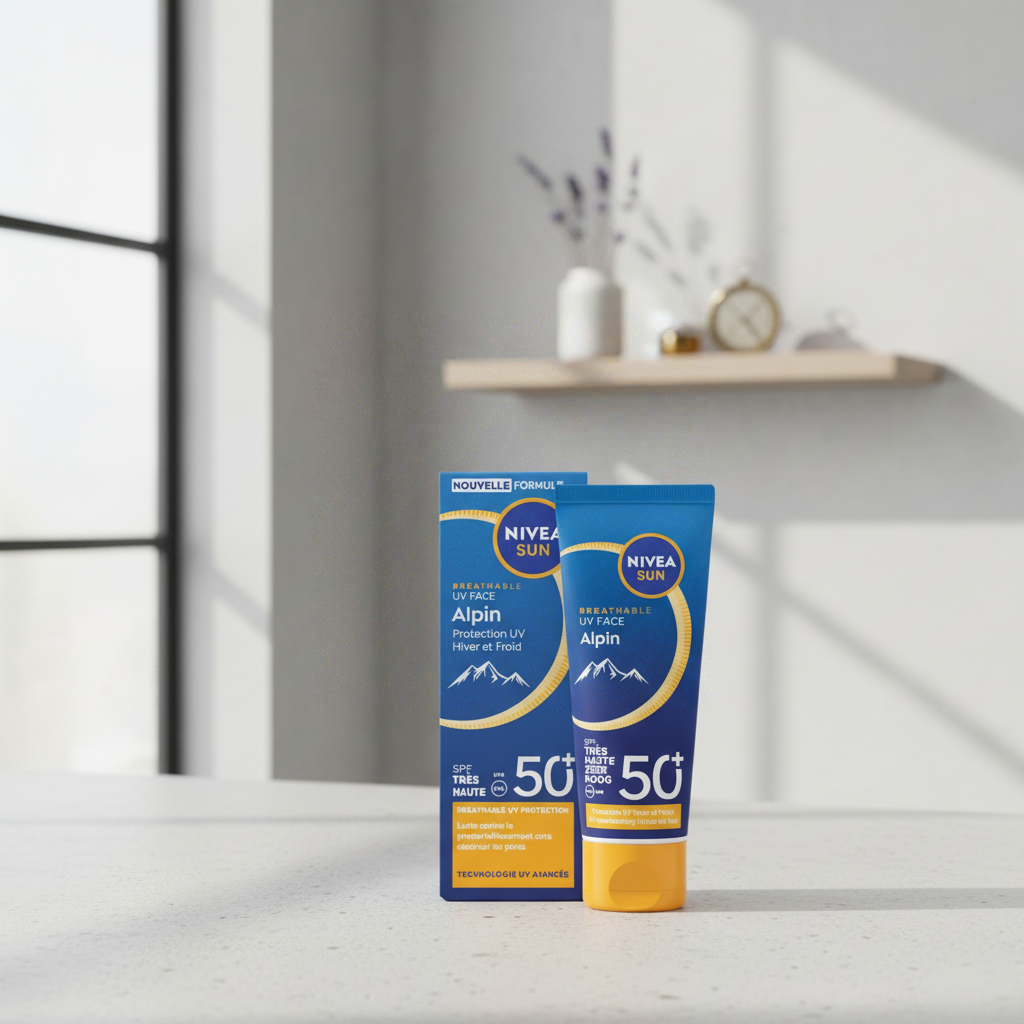 NIVEA SUN Crème solaire visage Alpin SPF 50 - 40 ml