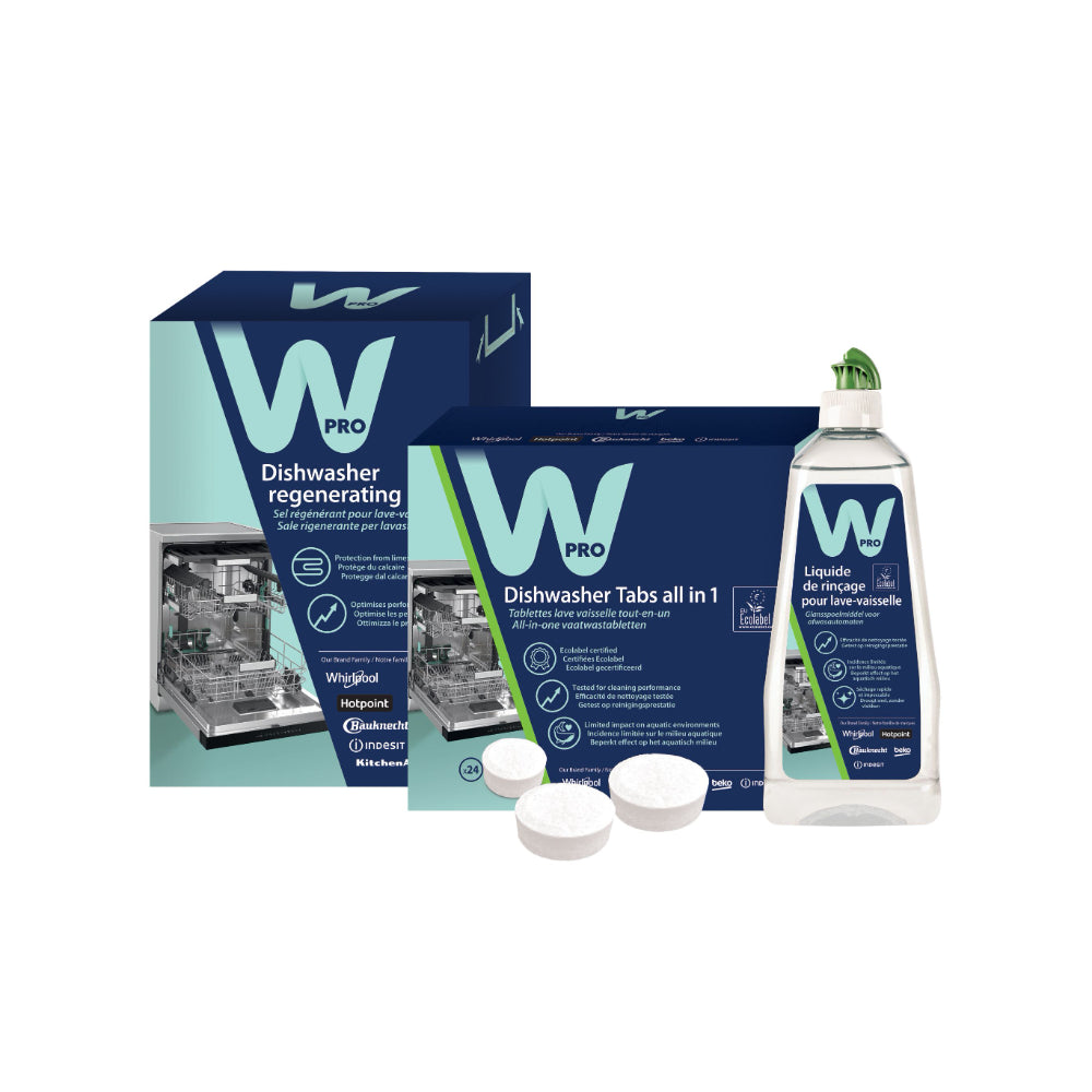 Wpro KDW025 Lave-vaisselle certifiée par l’UE - Kit d’entrée