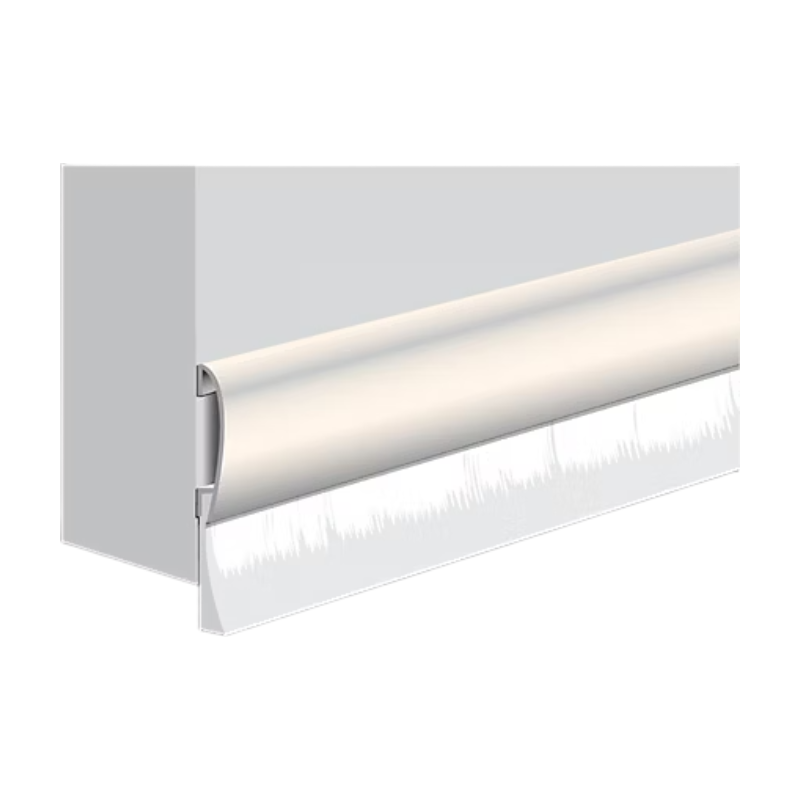 3M™ Joint de bas de porte pour sol irrégulier Haut de gamme à visser Blanc 0,93 m