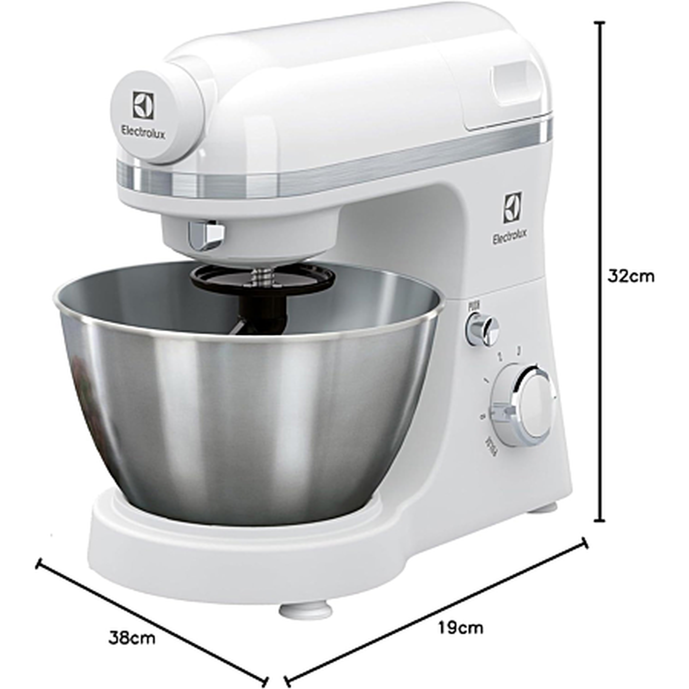 Electrolux EKM3010 Robot pâtissier 800 W - 4,1 L