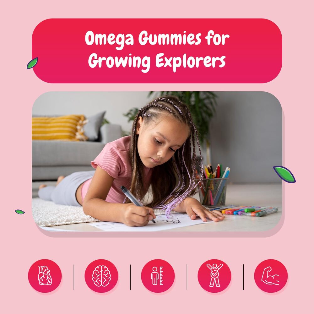 maxmedix Oméga 3-6-9 pour enfants 200 mg 120 gommes