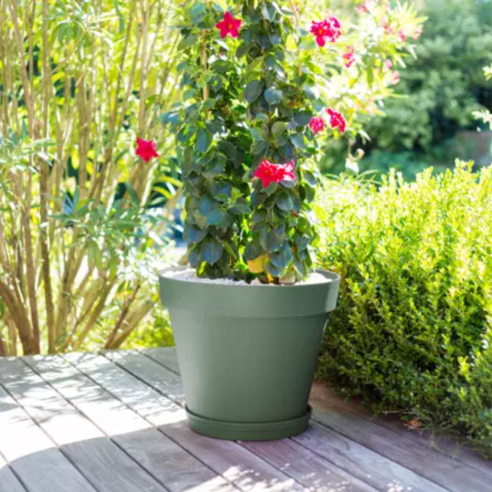 EDA Pot TOSCANE Orange Terre Battue Ø 48 cm Dim. Ø 47,5 x 39 cm Volume 43 L Garantie 7 ans France métropolitaine