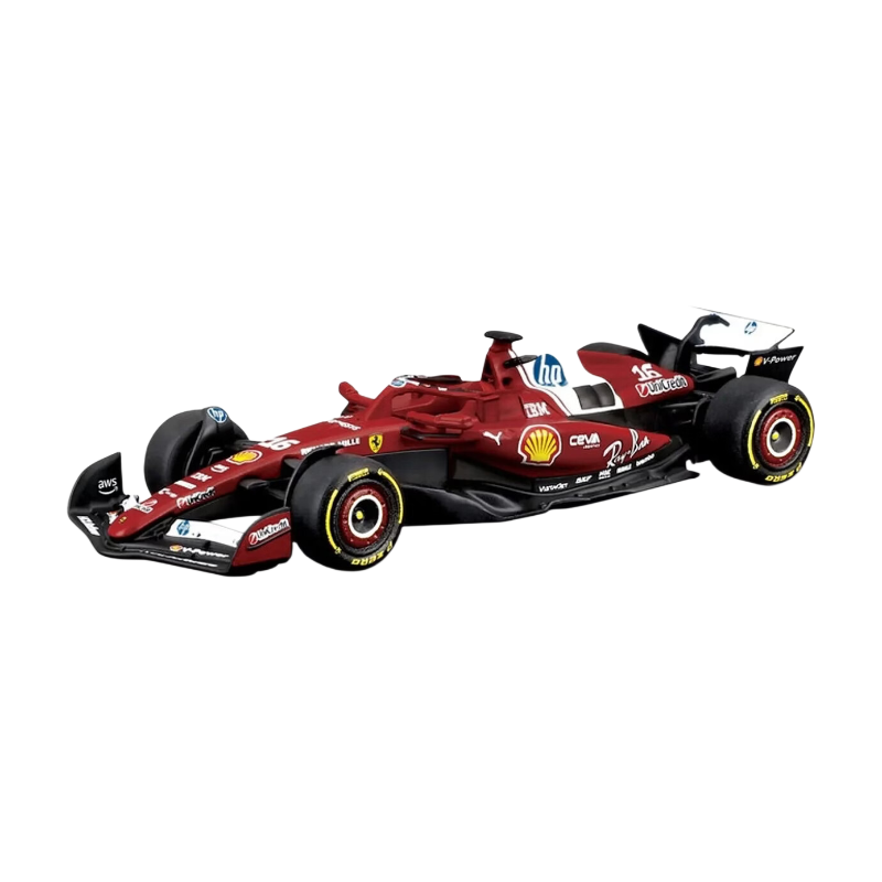 Bburago 1/64 Racing - F1 2025 Ferrari SF-25 GP d'Australie #16 Charles Leclerc
