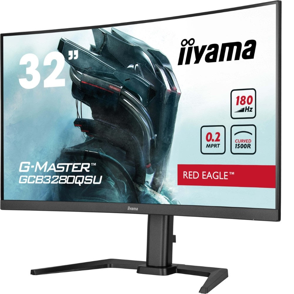 iiyama G-MASTER GCB3280QSU-B2 Moniteur d’ordinateur, 80 cm (31,5 po), 2560 x 1440 pixels, Dual QHD, LED, Noir
