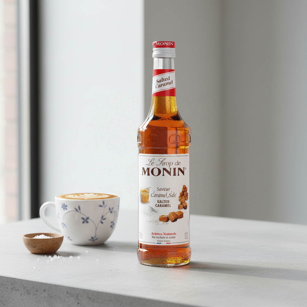 MONIN Sirop saveur caramel salé - 700 ml