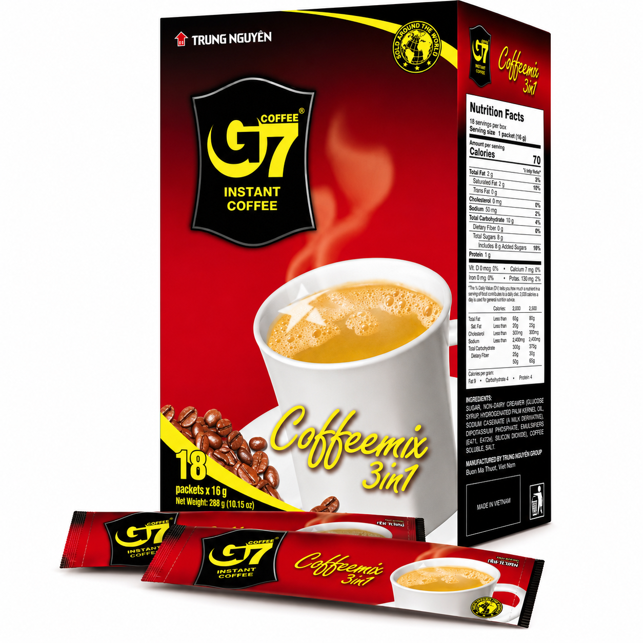 Trung Nguyen Café 3-en-1 16 g x 18
