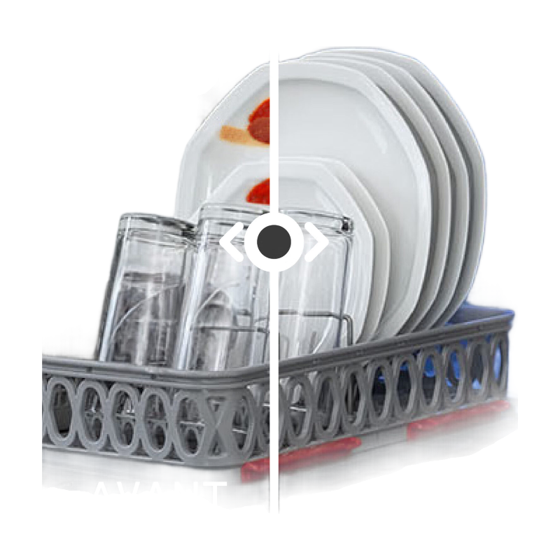 Daan Tech Bob Pack de 4 cassettes pour lave-vaisselle