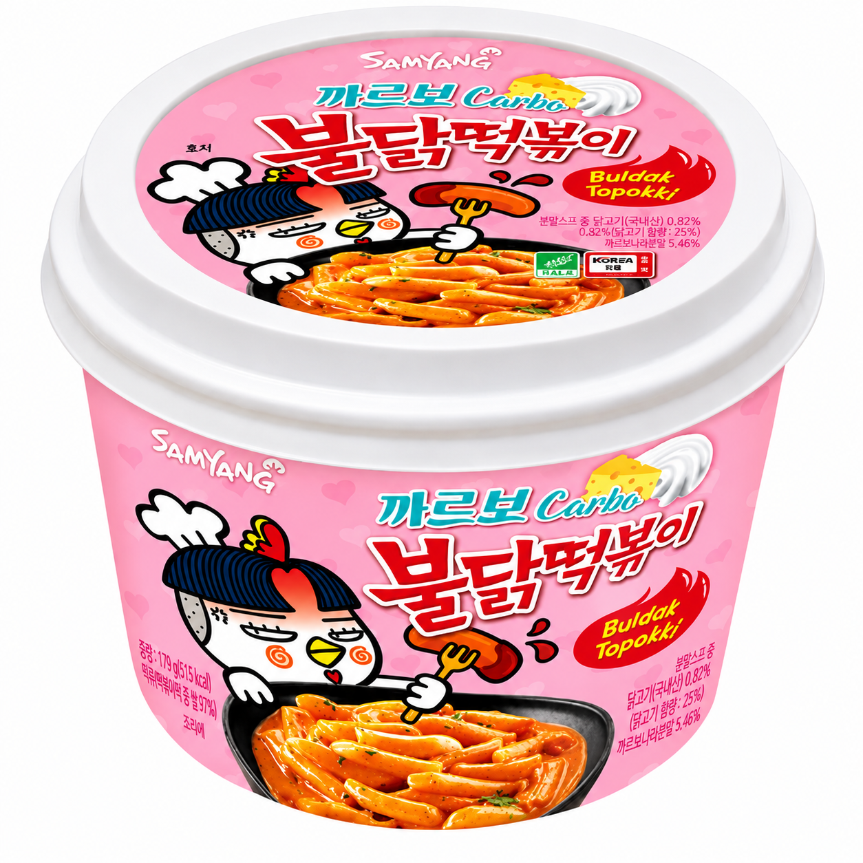 Samyang Buldak Carbo Topokki 179 g