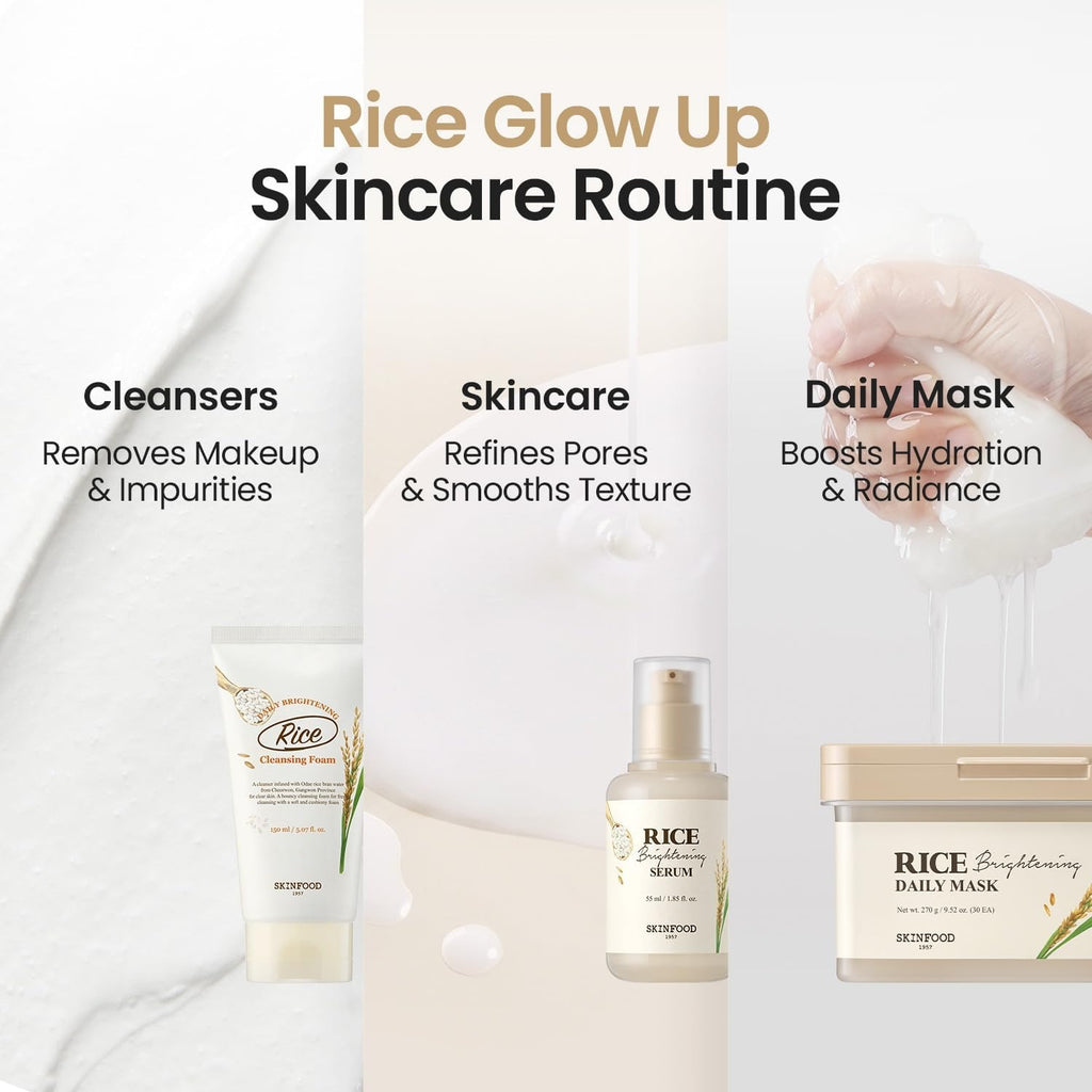 SKINFOOD Crème Éclaircissante au Riz 60 ml