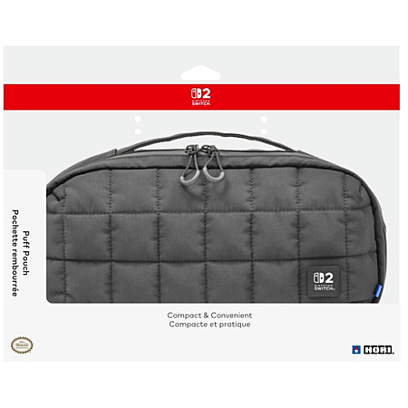 HORI Pochette rembourrée pour Nintendo Switch 2 - Noir