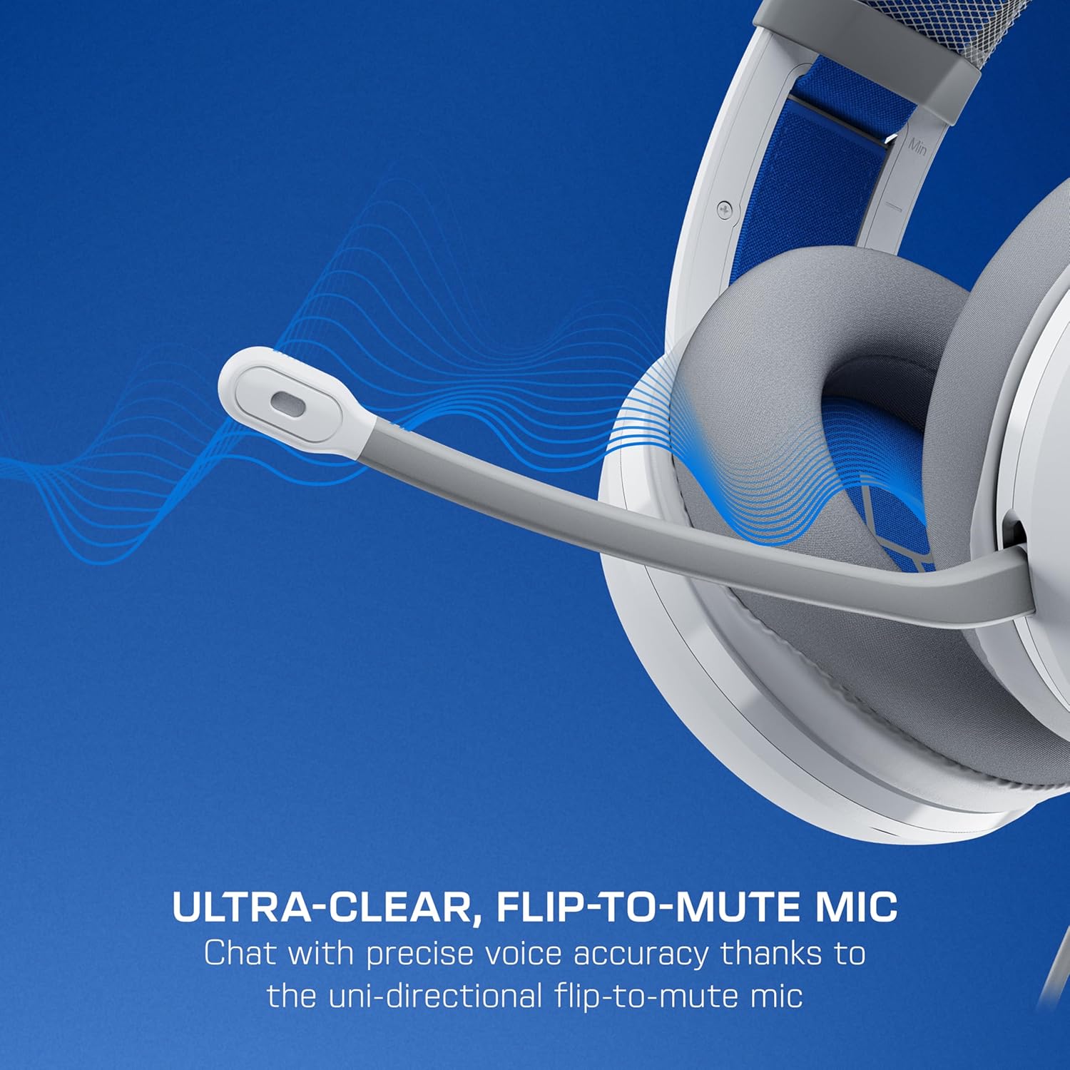 TURTLE BEACH Atlas 200 Playstation Casque Gaming Filaire (Prise 3.5mm) - Micro Muet par Basculement - PS5 & PS4 - Blanc