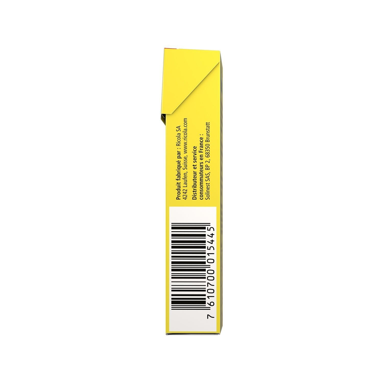 Ricola Pastilles pour la Gorge aux Plantes au Baume au Citron Sans Sucre 50 g