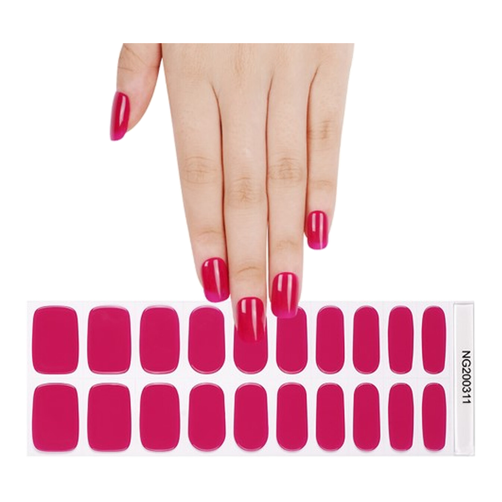 MeoMagic 14-139 Autocollants gels pour ongles - 20 pièces
