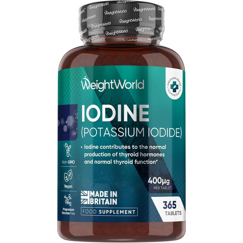 WeightWorld Iode 400 µg 365 comprimés